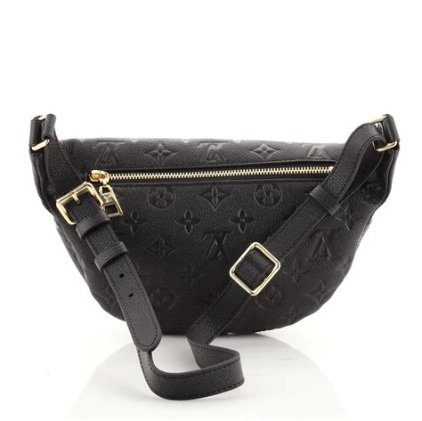 louis vuitton monogram empreinte black red|louis vuitton bum bag empreinte.